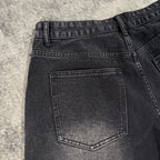Vintage Casual Baggy Jorts Denim Shorts