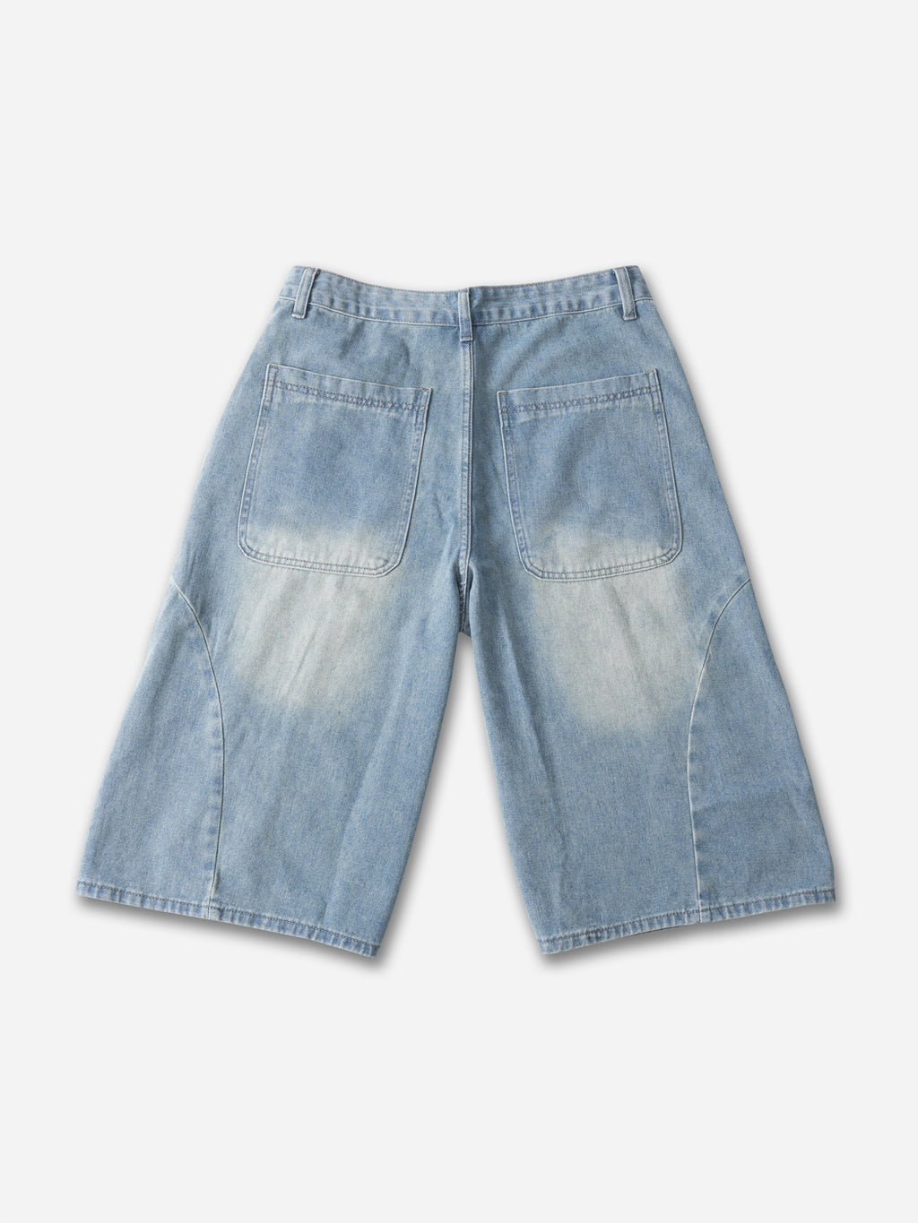 Vintage Washed High Street Denim Shorts