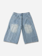Vintage Washed High Street Denim Shorts