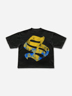 Protect The Troops Youth Vintage Graphic Cropped T-shirt