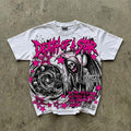 Death Of A Star Skeleton Reaper Graphic  T-shirt