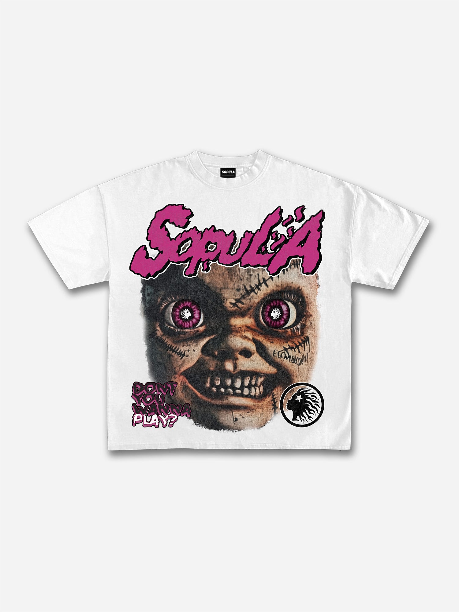 Sopula Studio Don't You Wanna Play? Graphic T-Shirt