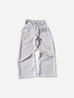 Hiphop Embroidery Star Double Waistband Sweatpants