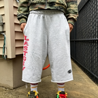 Retro Y2k Letter Men's Drawstring Sport Shorts