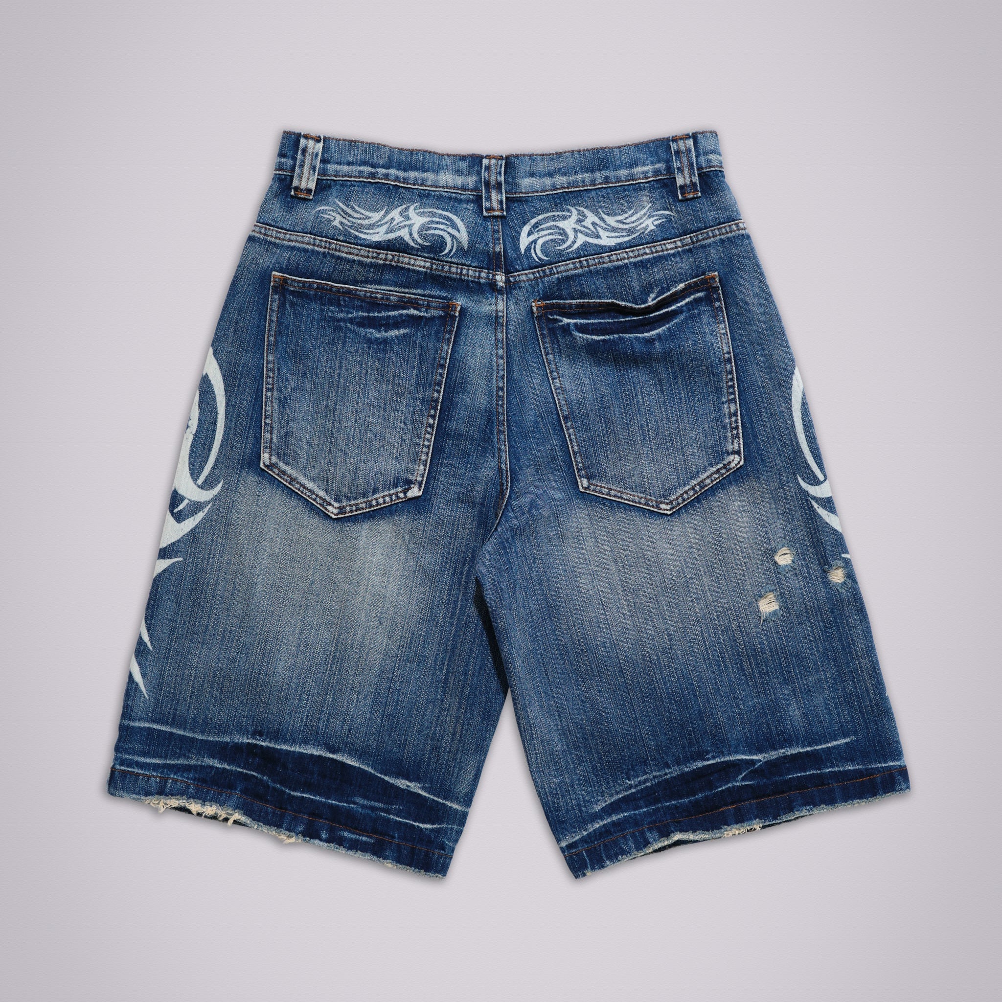 Men's Retro Y2k Fashion Denim Shorts