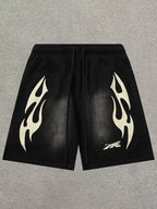 Vintage Graphic Casual Fashion Shorts