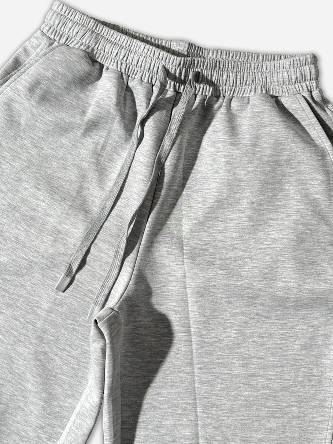 Retro High Street Scimitar Stitching Wide Leg Sports Pants