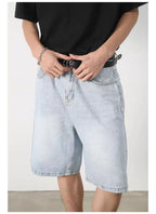Vintage Distressed Denim Shorts