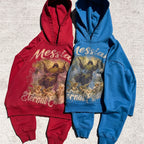 Vintage Messiah Red Hoodie