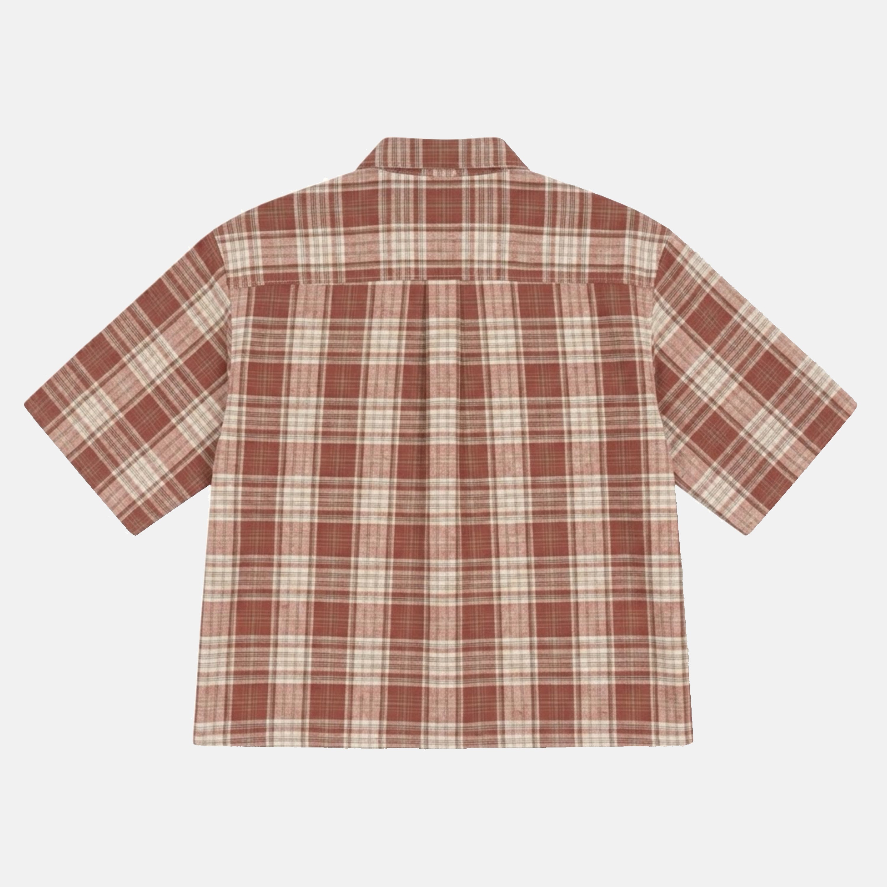 Basketball Badge 1995 Street Graphic Plaid Jacket Shirt