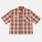 All We Need Is Money Graphic Plaid Jacket Shirt