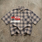 Vintage Personalized Motion Different Graphic Plaid Jacket Shirt