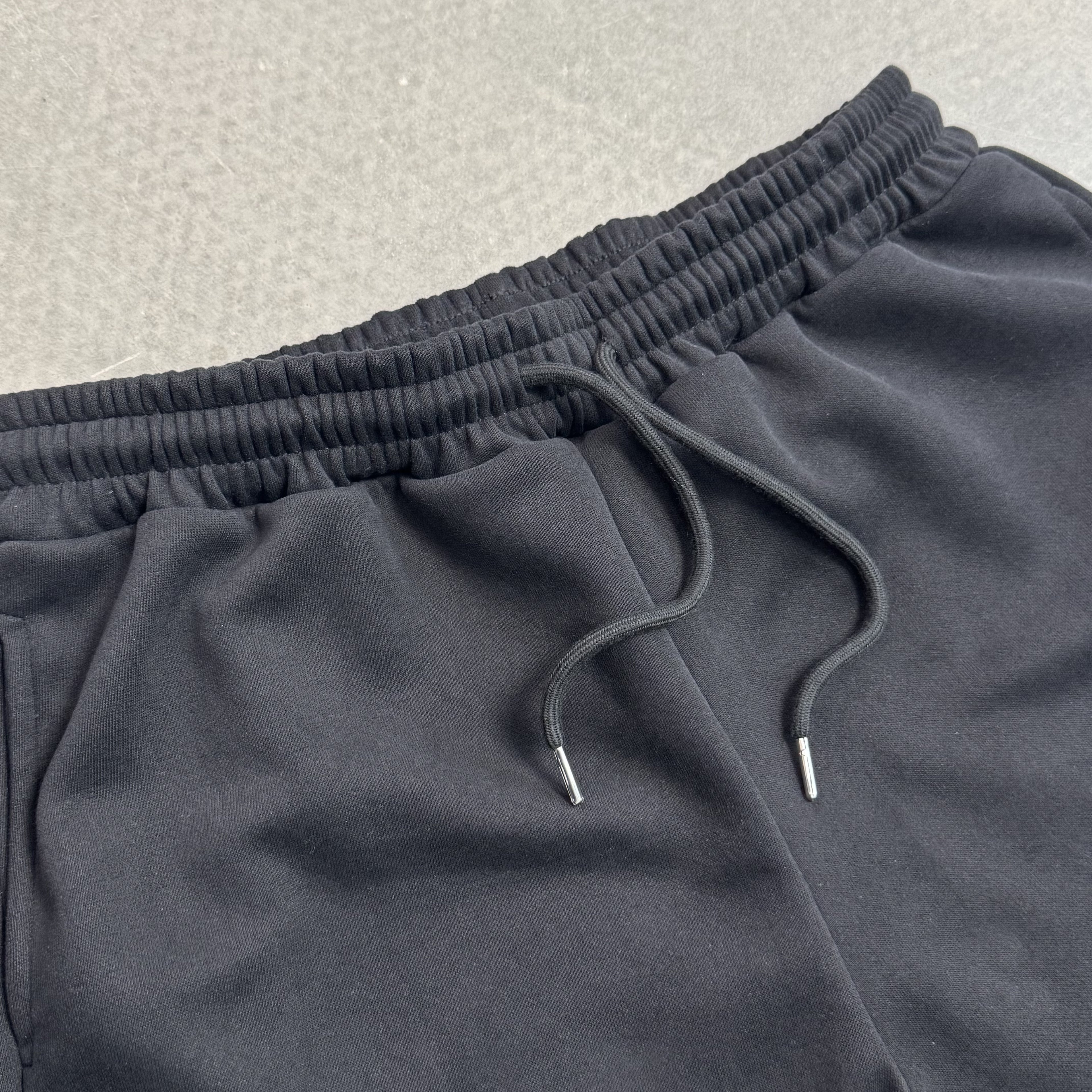 Men's Essentials Everyday Black Flared Sweatpants