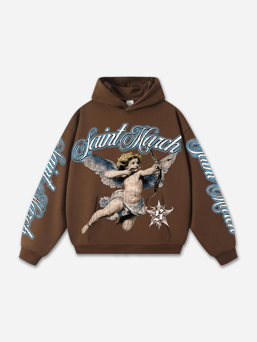 Saint March Angel Graphic Hoodie
