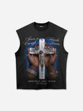 Jesus Is Enough Vintage Graphic Tank Top
