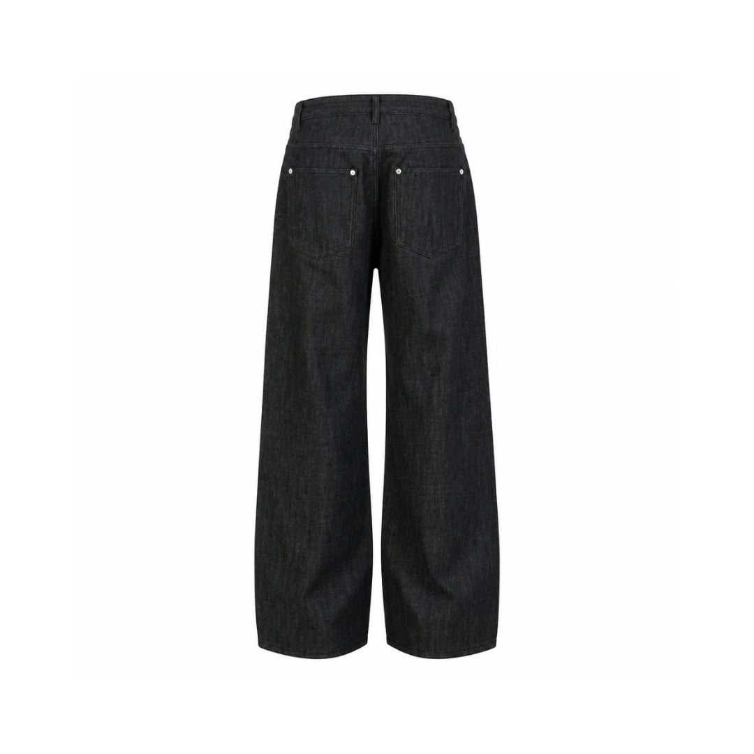 Men's Retro Washed Baggy Jeans