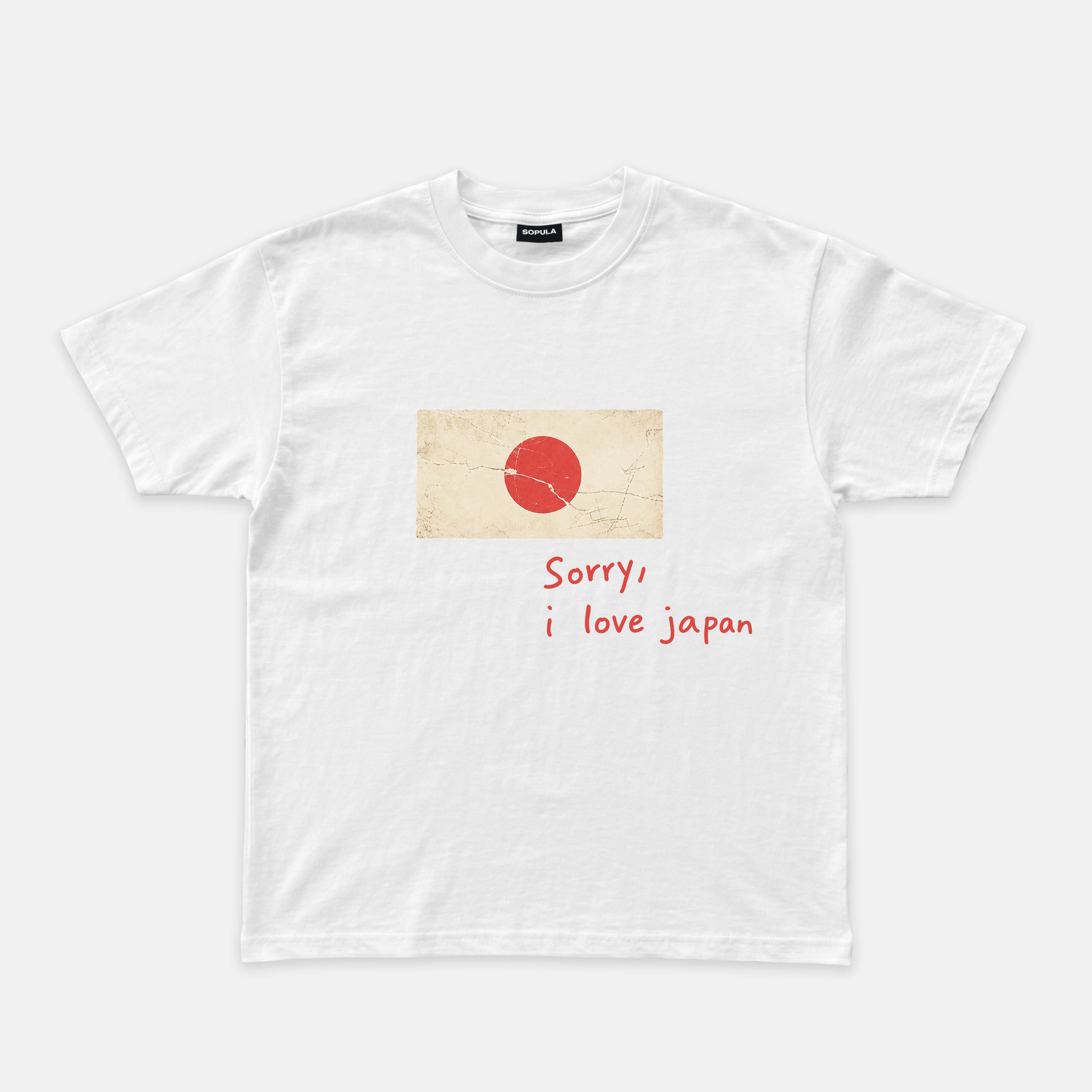 Sorry I Love Japan Graphic T-shirt