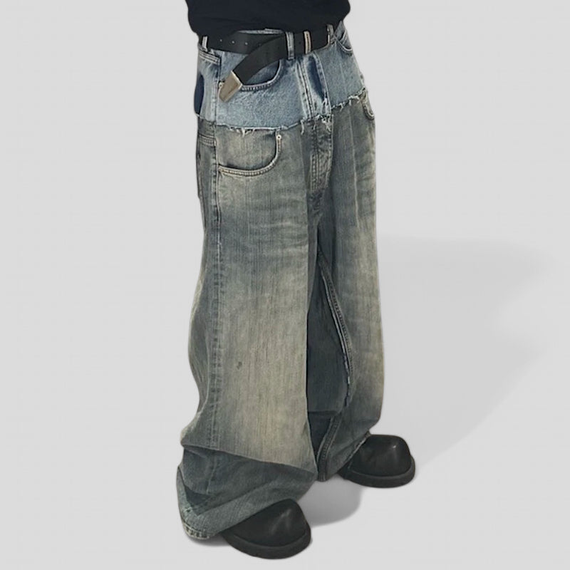Tromp Loeill Double Layer Baggy Jeans