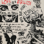 Retro-style Eye Graffiti T-shirt