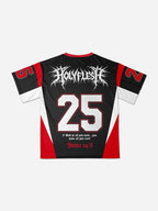 John 14：8 Holyflesh Cross Jesus Graphic Patchwork Color Mesh Jersey
