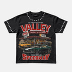 Valley Racing Speedway Vintage Graphic T-shirt