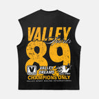 Valley Skull Racer Graphic Tank Top