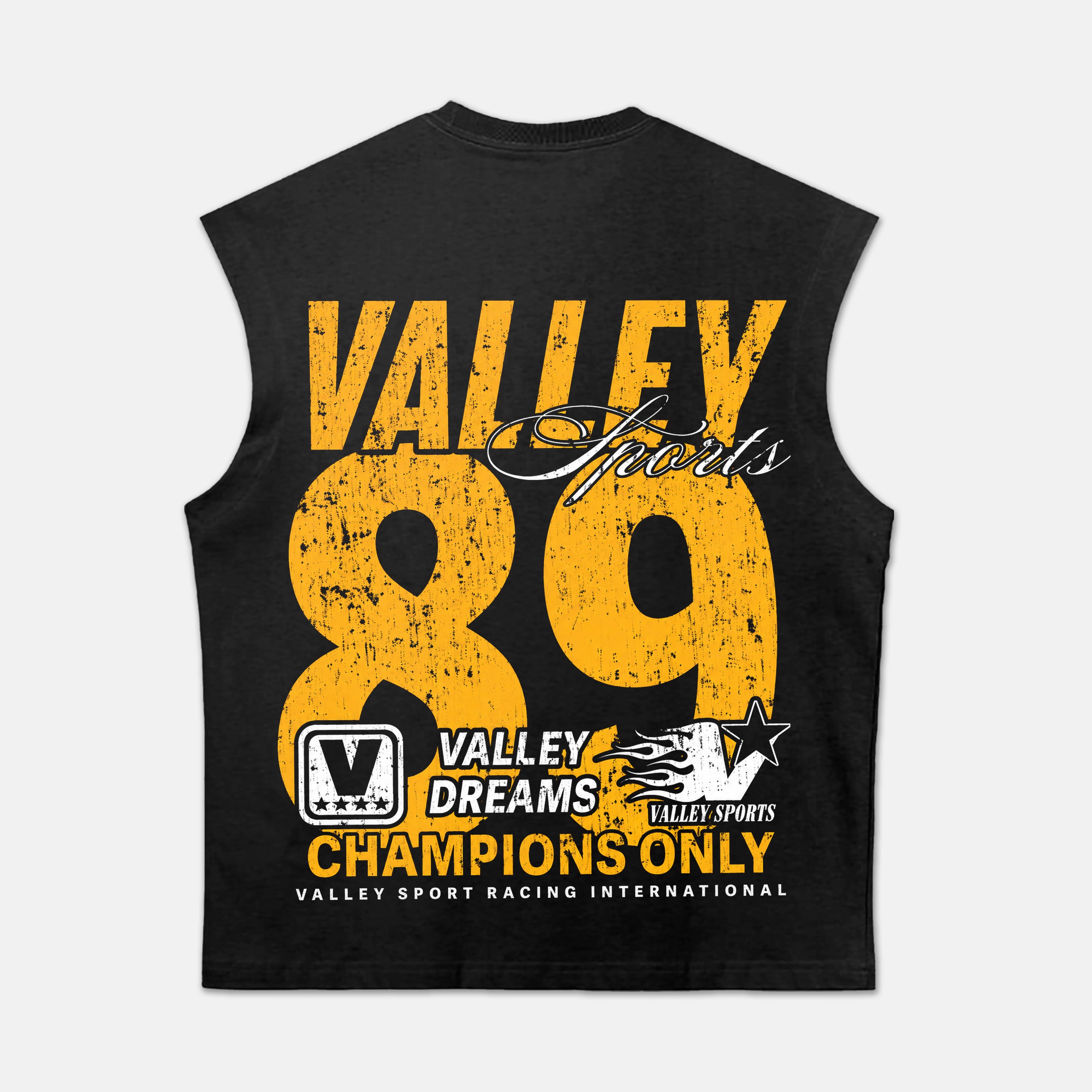 Valley Skull Racer Graphic Tank Top