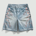 Streetwear Japanese Floral Shorts Jorts