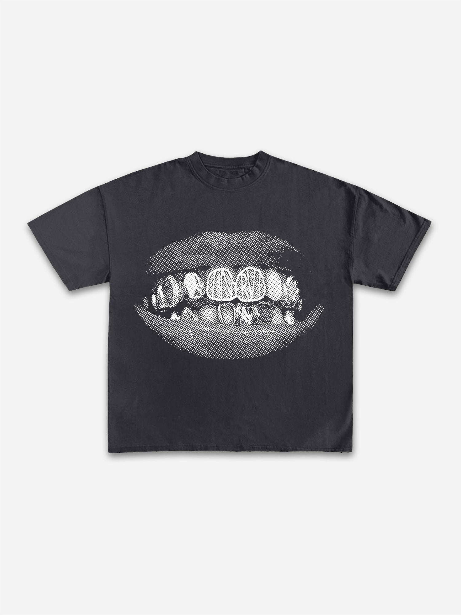Retro Casual Personalized Lip Print 100% Cotton Casual T-shirt