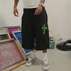 Saint Letter Cross 3/4 Sweatpants