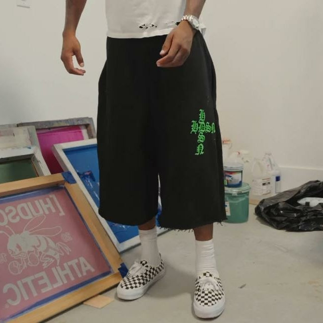 Saint Letter Cross 3/4 Sweatpants