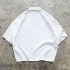 Men's Harajuku Print Loose Short-sleeve Shirt