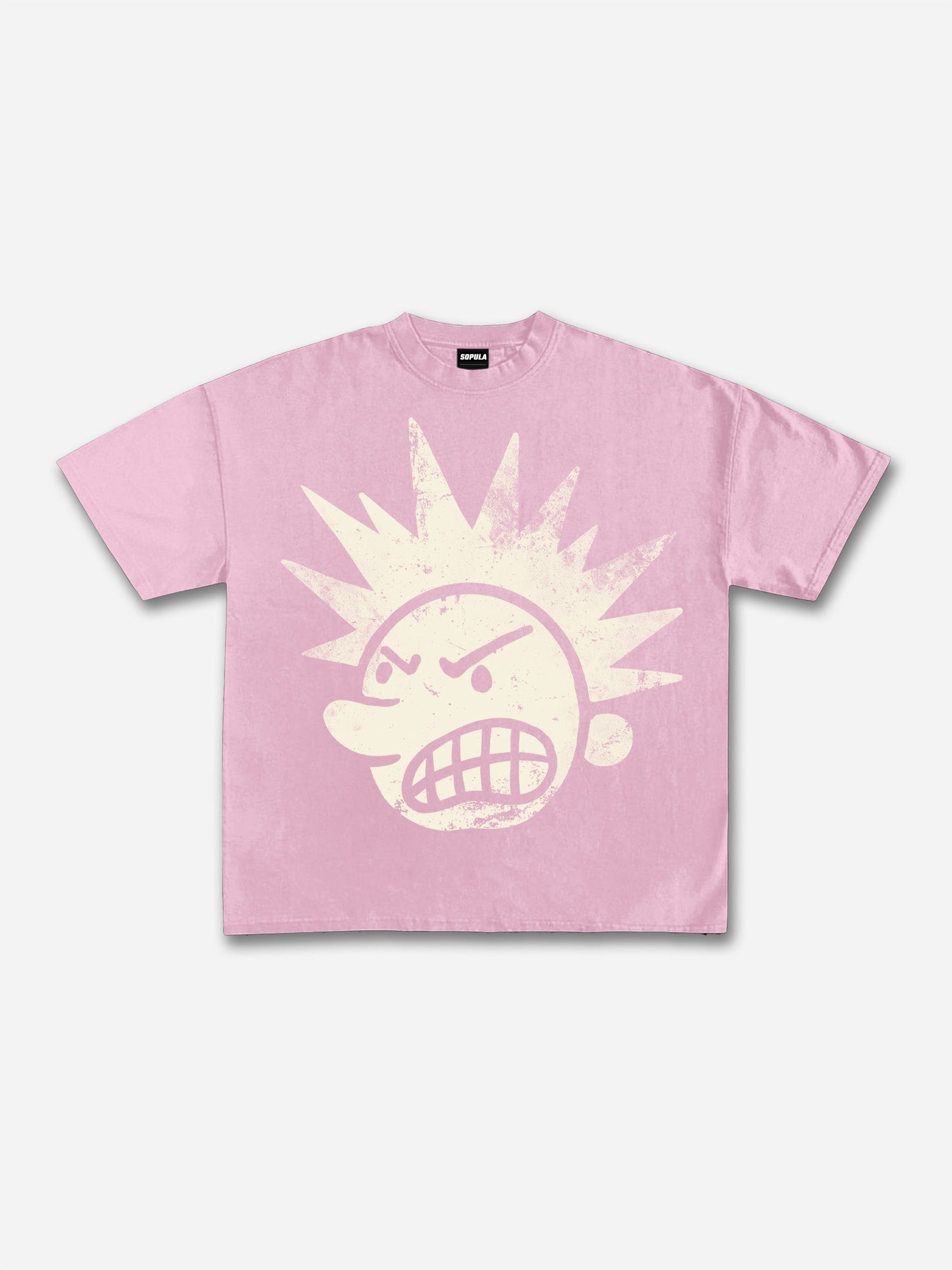 Casual The Brain Explodes Print Short Sleeve T-shirt