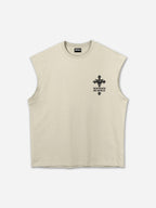 Trinity Service Vintage Cross Graphic Tank Top