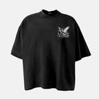 Sacra Angel Winged Archer Of War Graphic Cotton T-shirt