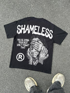 Shameless Mental Health Abstract Figures Graphic Cotton T-shirt