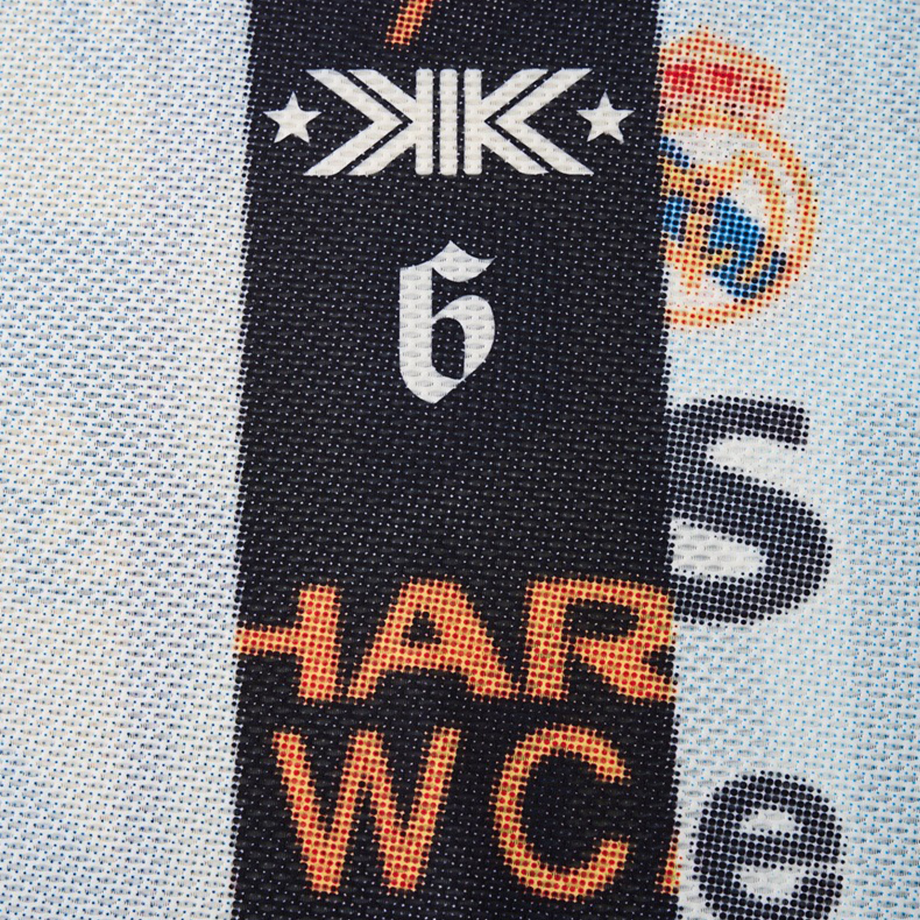 Classic Team Patchwork Print Mesh Jersey