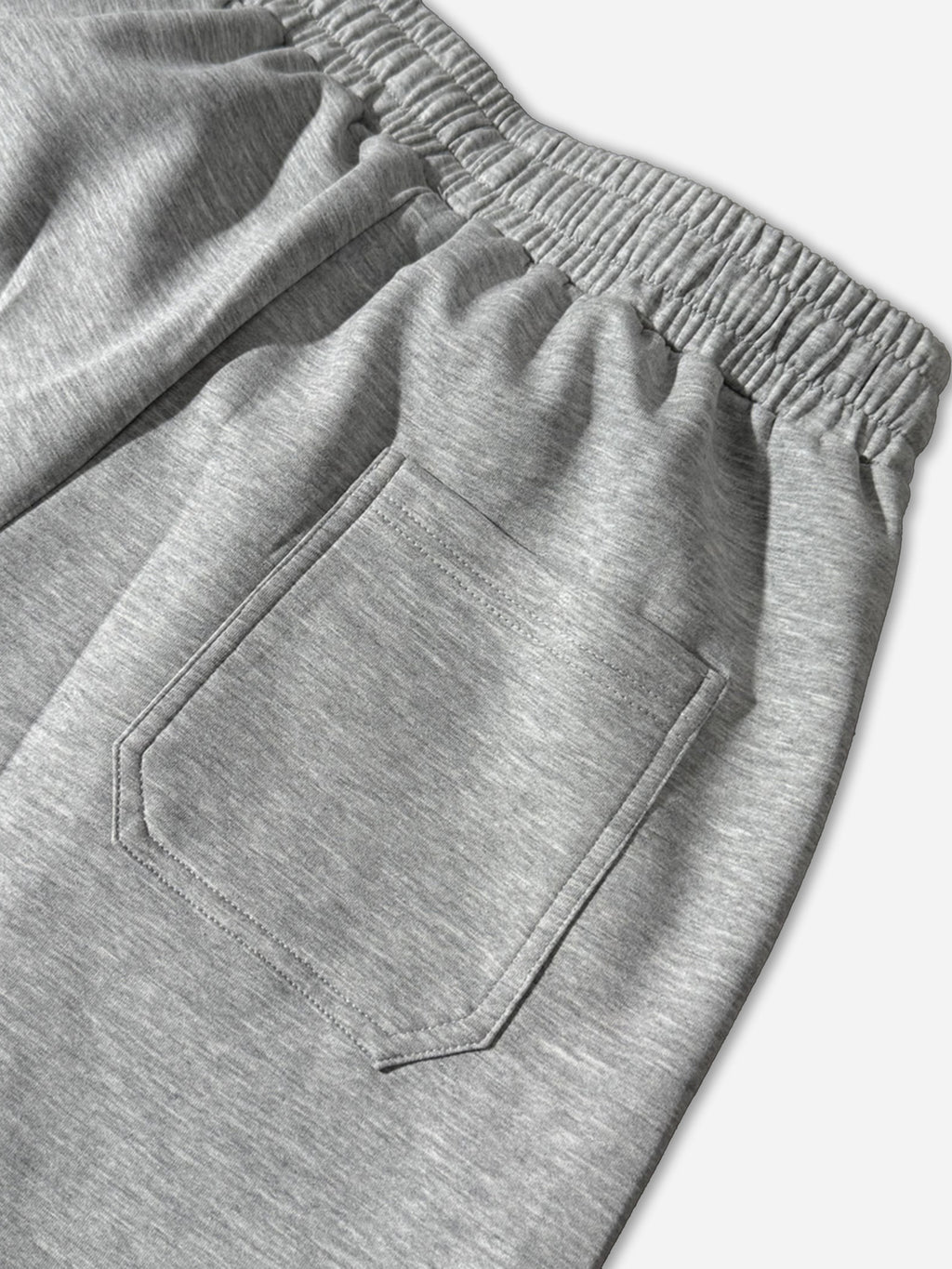 Retro High Street Scimitar Stitching Wide Leg Sports Pants