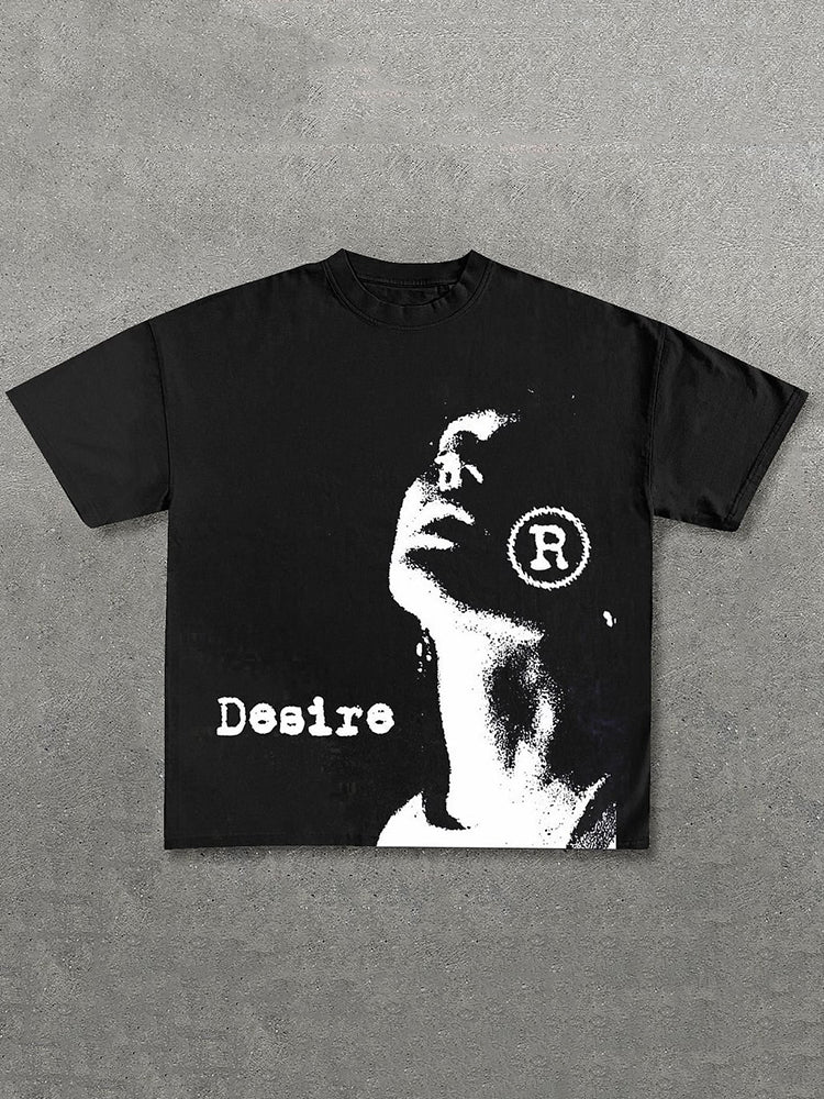 Vintage Desire Graphic Short Sleeve T-Shirt