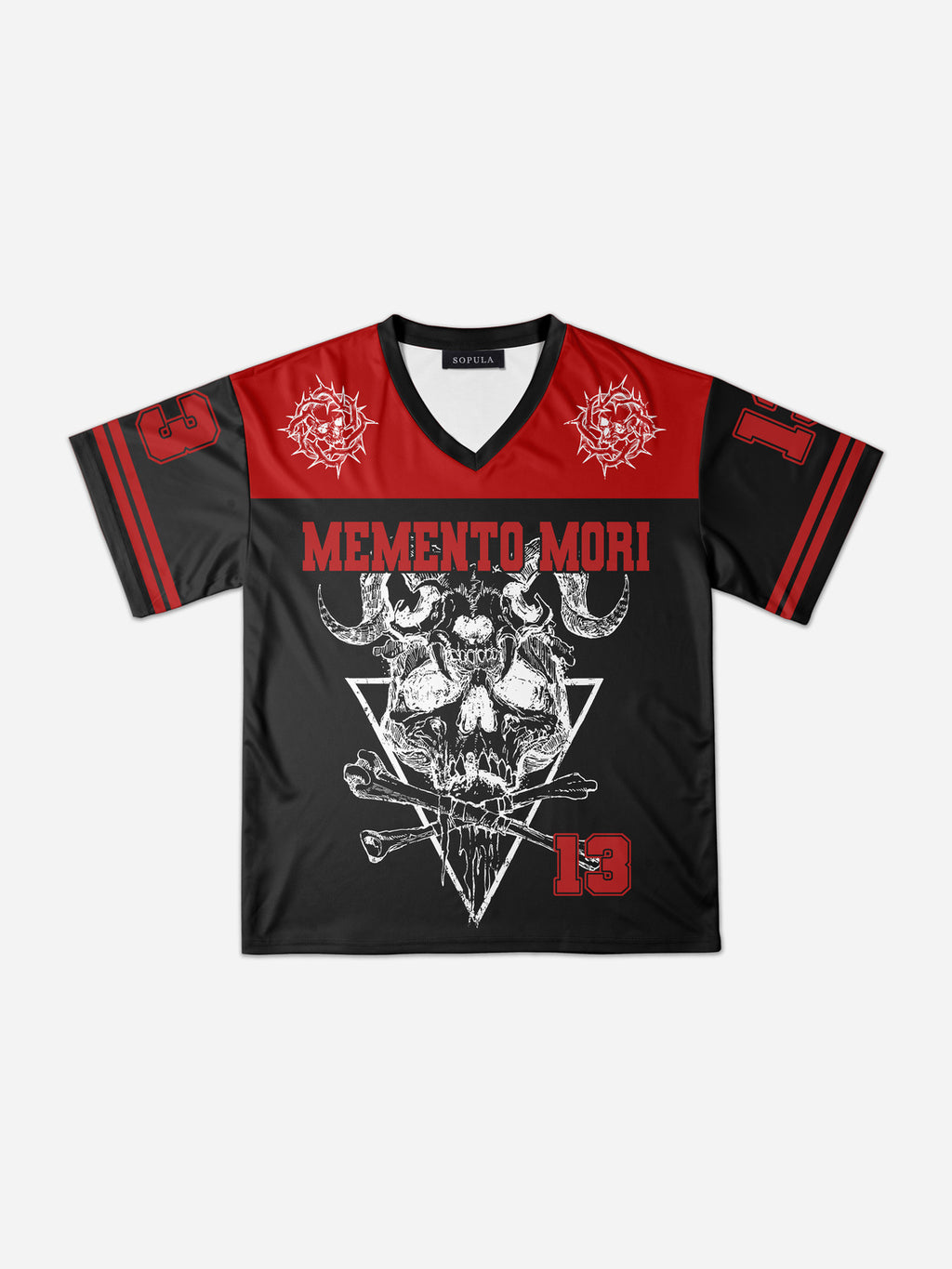 Memento Mori Horror Countdown Mesh Jersey