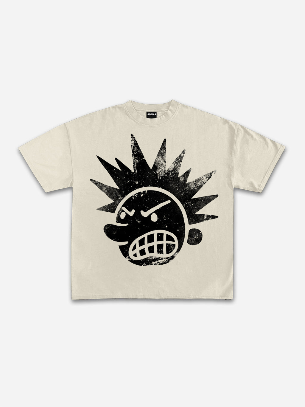 Casual The Brain Explodes Print Short Sleeve T-shirt