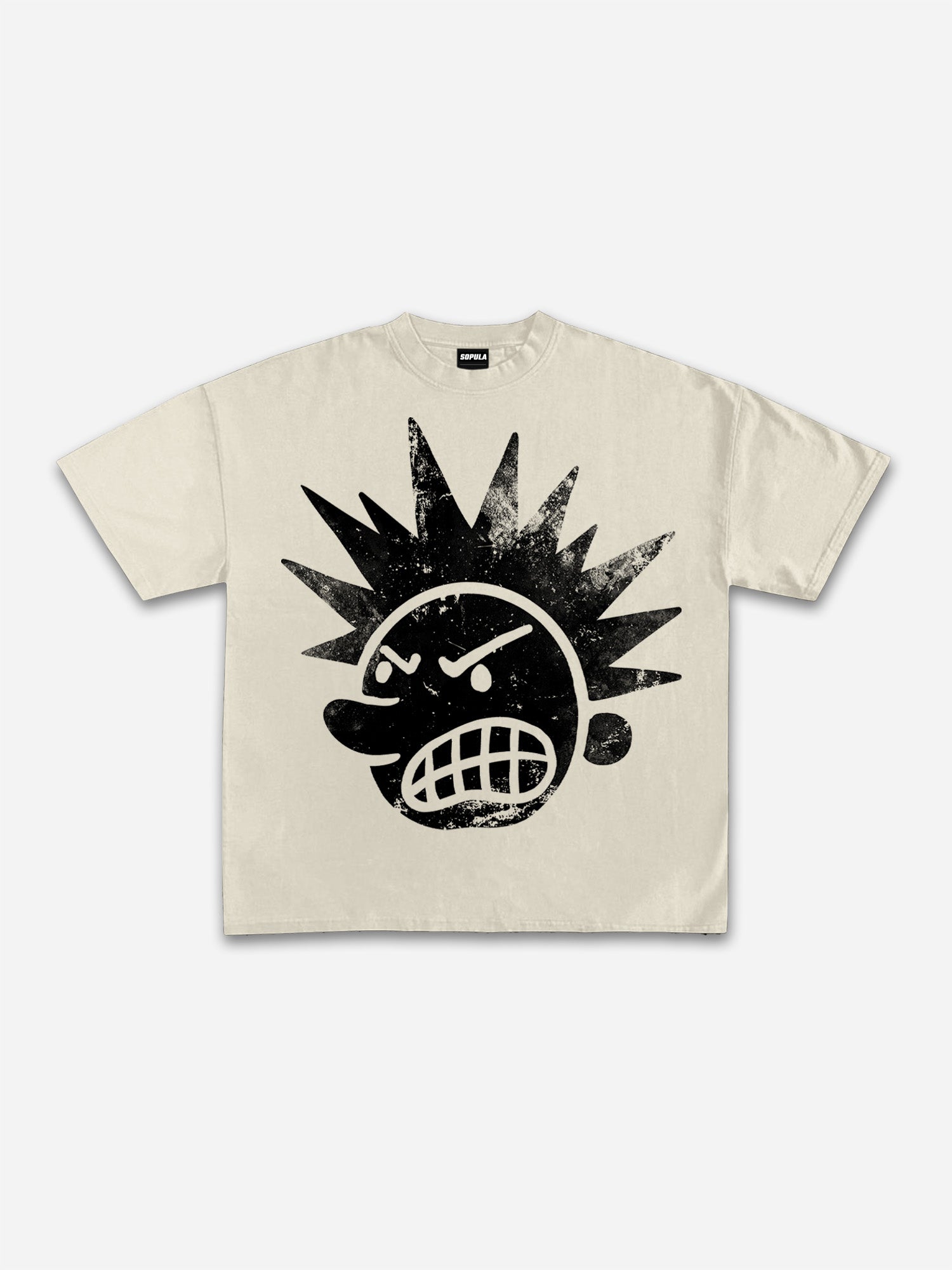 Casual The Brain Explodes Print Short Sleeve T-shirt