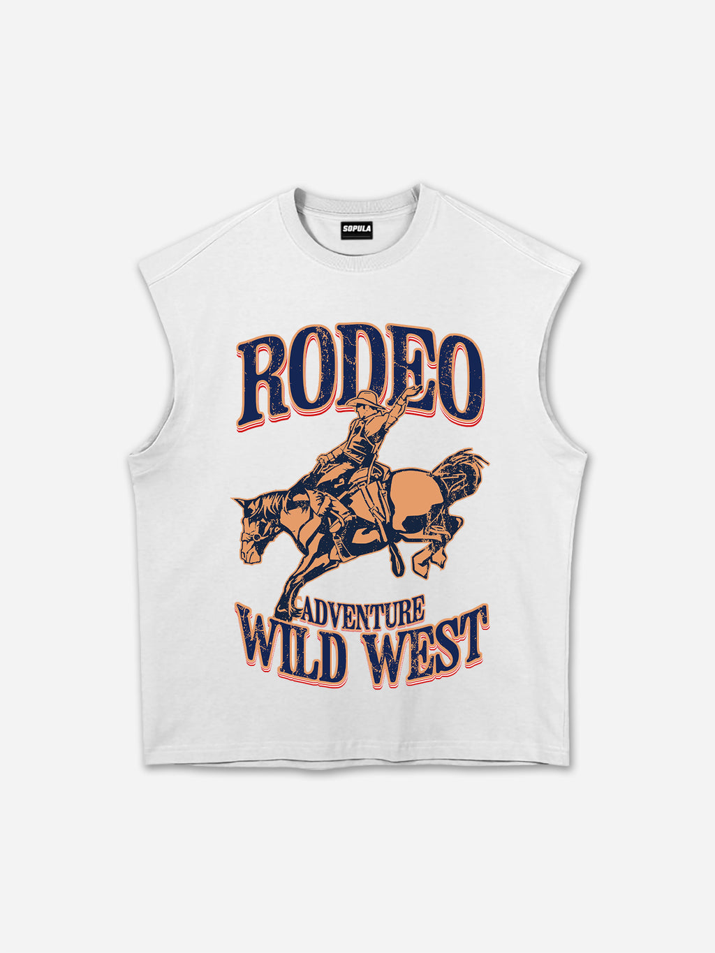 Coors Banquet Rodeo Classic Graphic Cotton Tank Top