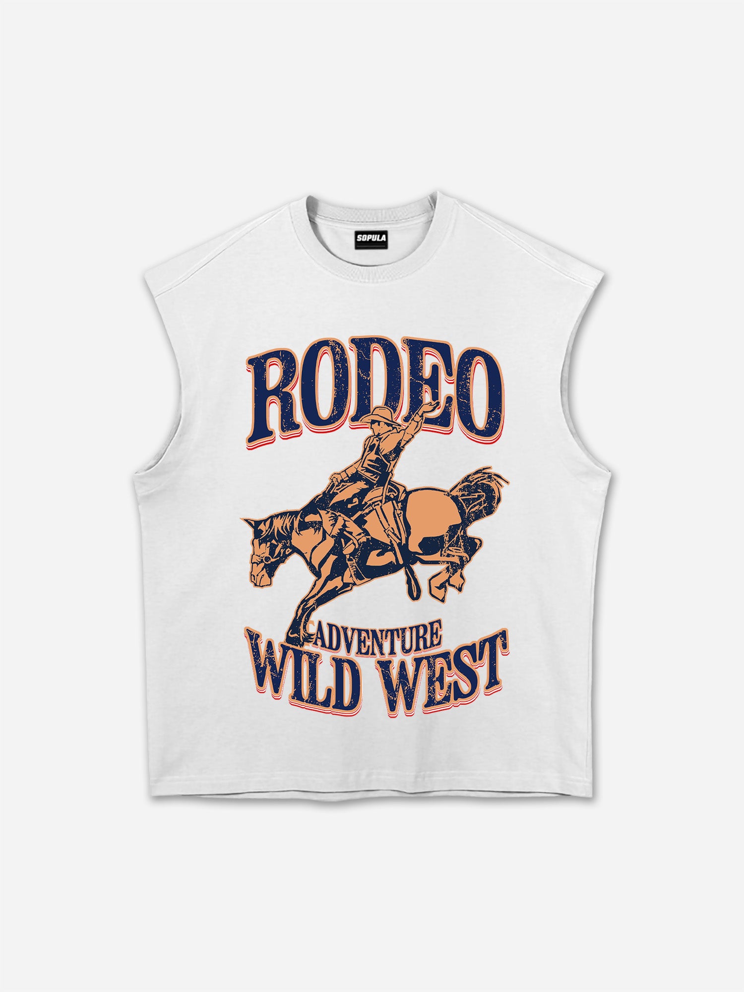 Coors Banquet Rodeo Classic Graphic Cotton Tank Top