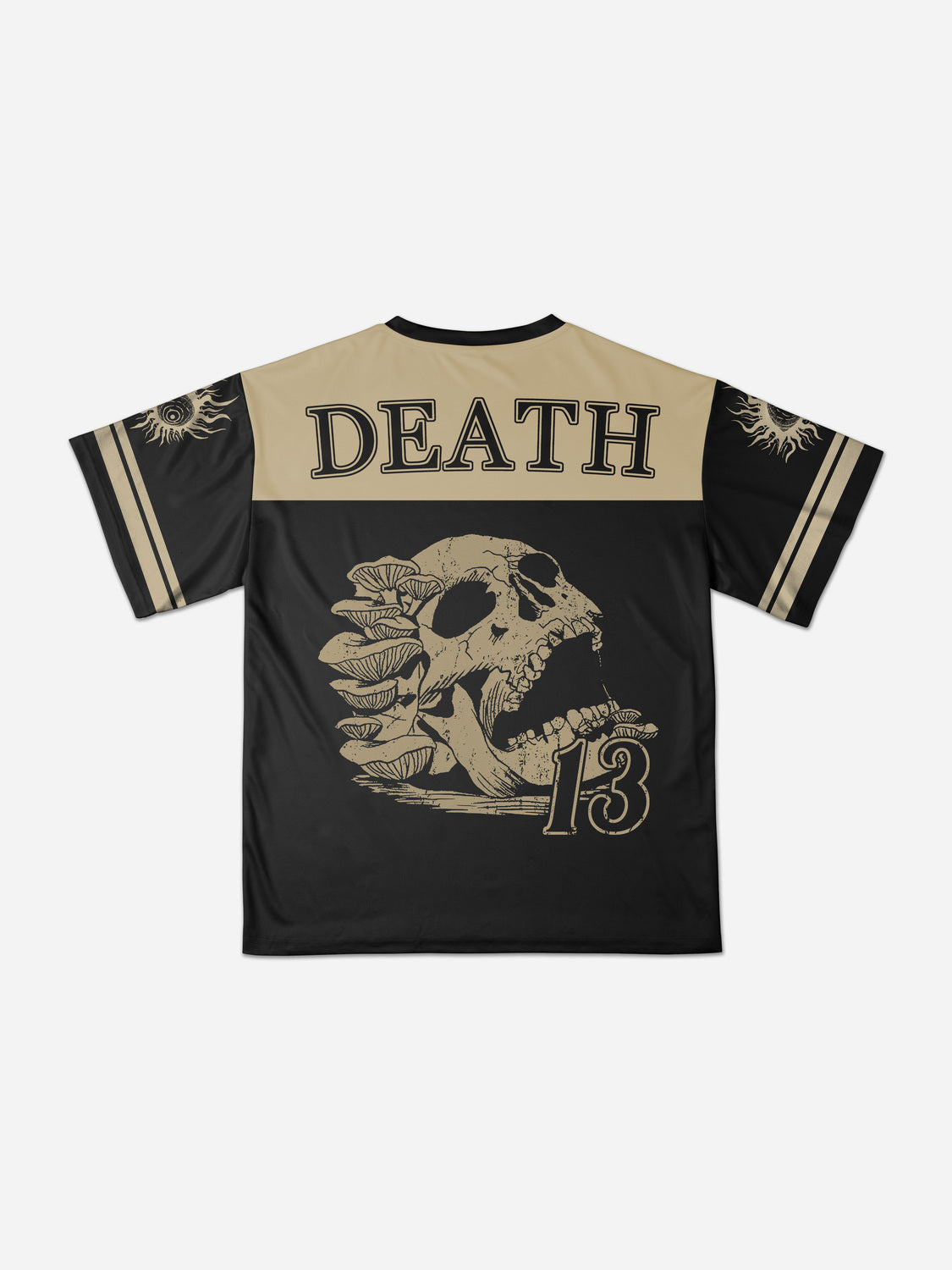 Death In Cloak Tarot Card Mesh Jersey